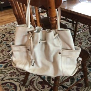 Fossil Off white Shoulder Bag